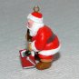 Hallmark Coca Cola Miniature Keepsake Christmas Ornament Collector's Club Cool Santa 1993 KOCC