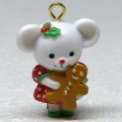 Avon Merry Little Christmas Mini Ornament Holly mouse gingerbread cookie