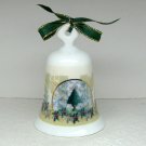 Susan Zulauf porcelain bell Christmas holly tree