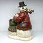 Deb Strain signed snowman snowlady figurine Christmas Magic large RAZ Imports, Inc