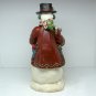 Deb Strain signed snowman snowlady figurine Christmas Magic large RAZ Imports, Inc