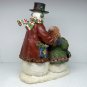 Deb Strain signed snowman snowlady figurine Christmas Magic large RAZ Imports, Inc