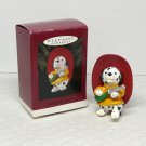 Hallmark Keepsake Christmas ornament Faithful Fire Fighter dalmatian dog puppy 1993