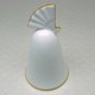 Bell Noritake Danbury Mint fan top white Japan