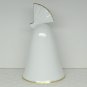 Bell Noritake Danbury Mint fan top white Japan