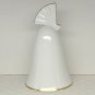Bell Noritake Danbury Mint fan top white Japan