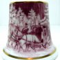 Bell Kaiser West Germany winter coach scene horses