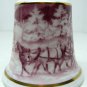 Bell Kaiser West Germany winter coach scene horses