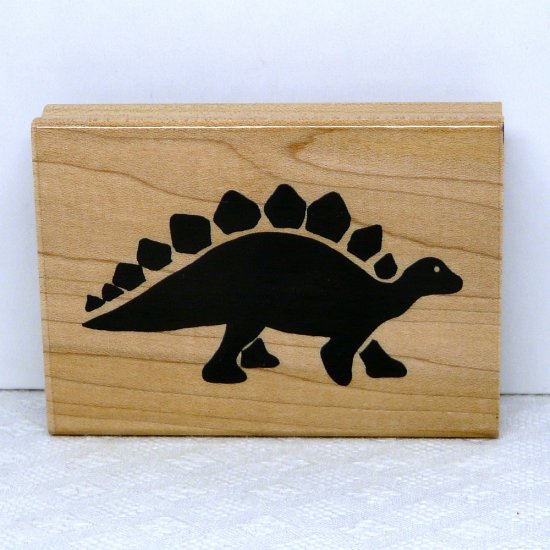 JRL Design Rubber Stamp large Dinosaur C