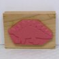 JRL Design Rubber Stamp large Dinosaur C
