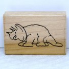 JRL Design Rubber Stamp Dinosaur F
