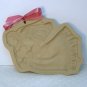 vintage Brown Bag cookie mold Angel with Heart 1987