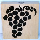 Hot Potatoes Rubber Stamp Grapes large W111