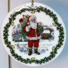 Spode Christmas ornament American Santa Claus Santas Around the World 7th and final in series Spode Christmas ornament American Santa Claus Santas Around the World 7th and final in series
