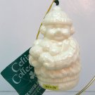 Possible Dreams Christmas ornament snowman w snowballs bell Celtic Collection porcelain Irish 2000