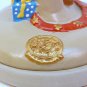 Brown Bag cookie stamp Birthday Bear No. 4 1995