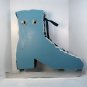 Large ice skate wall plaque Christmas holiday figure skating wall pocket