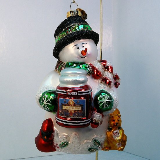 Yankee Candle Christmas Ornament Christopher Snowbrite Margaret Cobane ...