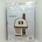 vintage Needlepoint Kit by Elsa Williams Williamsburg pillow King's Arms Barber Shop