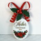 Hallmark Christmas ornament Mother porcelain roses 1991 QX545 7 Having You for a Mother Nicest Gift Hallmark Christmas ornament Mother porcelain roses 1991 QX545 7 Having You for a Mother Nicest Gift