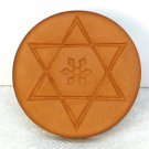 Rycraft cookie stamp terracotta Star of David 131 handcarved Rycraft cookie stamp terracotta Star of David 131 handcarved