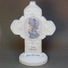 Precious Moments standing cross girl Jesus Loves You Godmother 1998