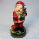 Vintage Hallmark 1976 Merry Miniatures Santa with kitten figurine Vintage Hallmark 1976 Merry Miniatures Santa with kitten figurine