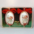 2 vintage Comar Christmas ornaments in box 1975 2 vintage Comar Christmas ornaments in box 1975