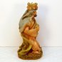 Nativity Christmas Wise Man Magi figurine holding a gold box resin