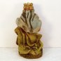 Nativity Christmas Wise Man Magi figurine holding a gold box resin