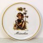 Hilde Munchen small dish or plate by H Gross made in Germany girl with dog porcelain