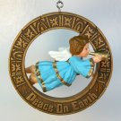 vintage Hallmark Christmas Ornament 1977 Peace on Earth Angel Nostalgia vintage Hallmark Christmas Ornament 1977 Peace on Earth Angel Nostalgia