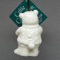 Possible Dreams Teddy Bear Christmas ornament bell Celtic Collection porcelain Irish 2000