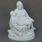 Vintage Pieta figurine bisque porcelain Japan ART Mary and Jesus