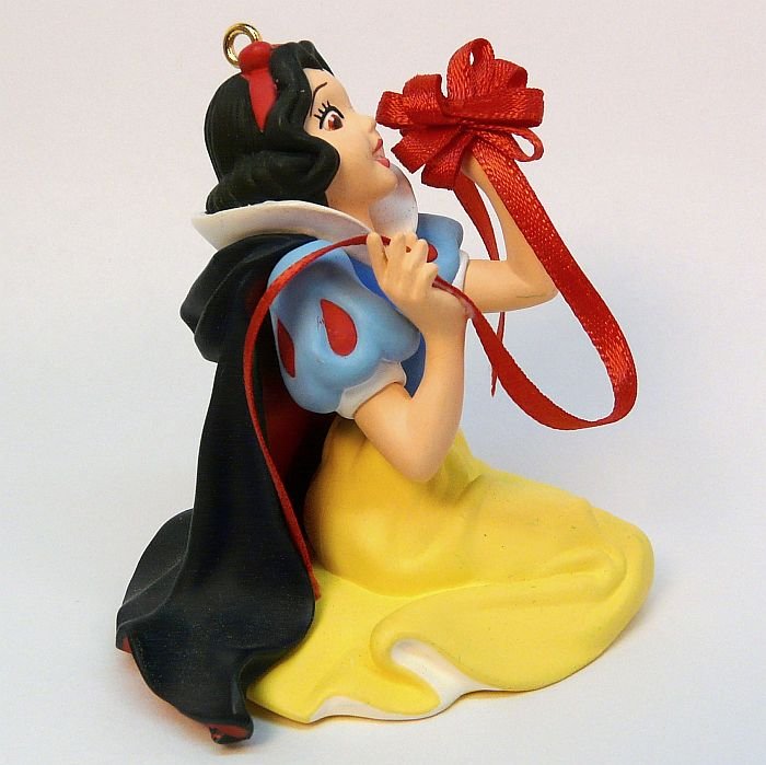 Hallmark Snow White And Dopey Christmas Ornaments 1997 Anniversary Edition Box 