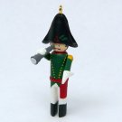 Hallmark Miniature Clothespin Soldier Christmas ornament 5 Collector's series 1999