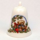 Hallmark Miniature Thimble Bells 1992 Third in series Keepsake Christmas Ornament