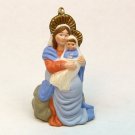 Vtg Hallmark Miniature Madonna and Child 1990 Christmas ornament