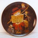 Vtg Ferrandiz Schmid plate The Flutist 1981 porcelain limited edition 1st in series musical box COA