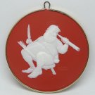 vtg Hallmark Norman Rockwell Cameo Ornament 1986 Checking Up 7th in the series
