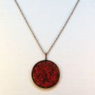 Vtg necklace Coppercraft Guild partridge in a pear tree Christmas 1978 Vtg necklace Coppercraft Guild partridge in a pear tree Christmas 1978