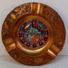 Vintage Las Vegas roulette wheel ashtray game 1978 Karol Western Corporation Hong Kong push movement