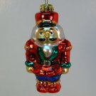 small soldier Christmas ornament blown
