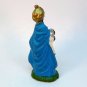 Vtg Nativity composition Balthazar Wise man king standing 4-1/4 inches tall Italy