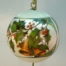 Vtg Hallmark Christmas Is ornament Antique Card Collection Design 1978 soft sheen satin ball bells Vtg Hallmark Christmas Is ornament Antique Card Collection Design 1978 soft sheen satin ball bells