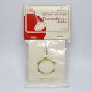 vintage Hallmark Christmas ornament Personalization Holder 1983