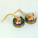 2 Vintage bottle cap Christmas Ornaments handmade 2 Vintage bottle cap Christmas Ornaments handmade