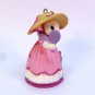 Hallmark Springtime Bonnets Easter ornament 1994 2 in series white bunny rabbit in a spring hat box
