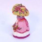 Hallmark Springtime Bonnets Easter ornament 1994 2 in series white bunny rabbit in a spring hat box