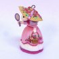 Hallmark Springtime Bonnets Easter ornament 1994 2 in series white bunny rabbit in a spring hat box